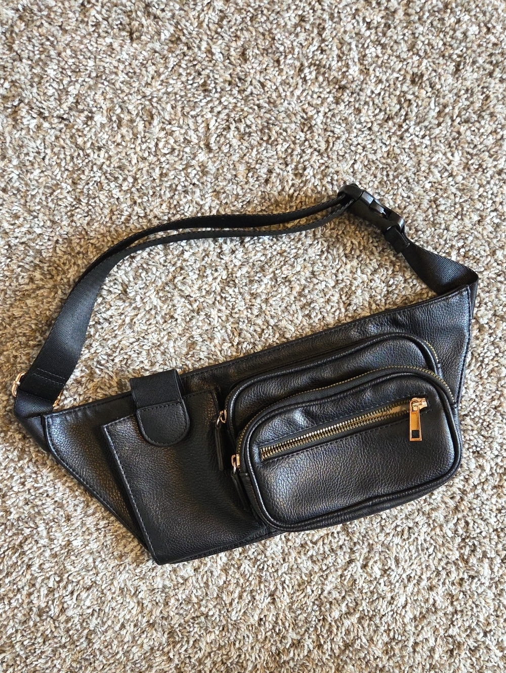 ALBA Leather Waist Bag Fanny Pack